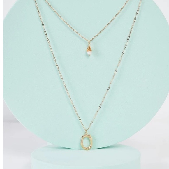 Chic Nation Jewelry - Double chain necklace